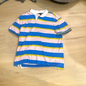 Striped Banana Republic Polo in Men’s XL